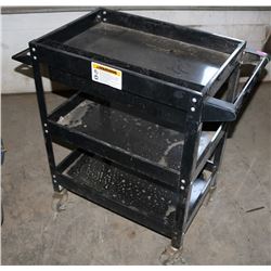 3 TIER ROLLING SHOP CART