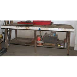 METAL SHOP TABLE