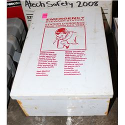 EMERGENCY EYEWASH STATION