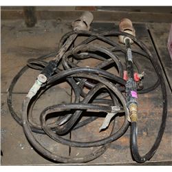 PAIR OF TIGER TORCH HEADS