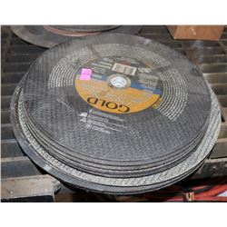 LOT OF VARIOUS CUTTINGS DISCS