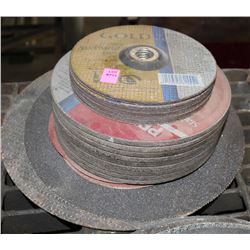 LOT OF VARIOUS CUTTINGS DISCS