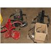 Image 1 : LOT OF 8 FIRE EXTINGUISHER MOUNTING RACKS