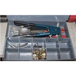 METAL BOX WITH RIVETER & RIVETS