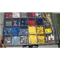 METAL BOX OF HVAC ELECTRICAL REPAIR KIT