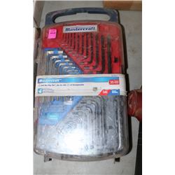 MASTERCRAFT STAR & HEX KEY SET