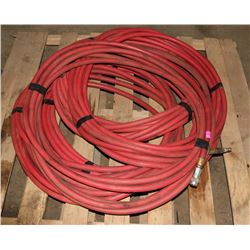 PALLET OF VARIOUS LENGTH AIR HOSES