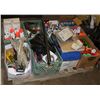 Image 1 : PALLET OF VARIOUS CLEANERS, SPRAY PAINTS & MORE