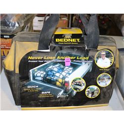 BEDNET CARGO RESTRAINT SYSTEM FOR TRUCK BED