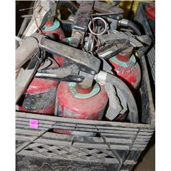 LOT OF 12 FIRE EXTINGUISHERS