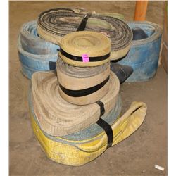 LOT OF SLINGS & STRAPS