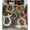 Image 1 : LOT OF 6 SHACKLES