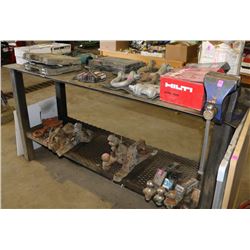 SHOP TABLE WITHNO5 RECORD VISE