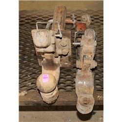 ADJUSTABLE BALL HITCH RECIEVER & RECIEVER W/NO