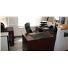 Image 1 : FRONT DESK, COMES WITH DESK, CHAIR,  2 DRAWERED
