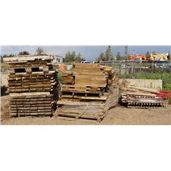 10 PALLETS OF ASSORTED LUMBER