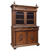 Image 1 : French Henri Ii Style Carved Oak Game Sideboard