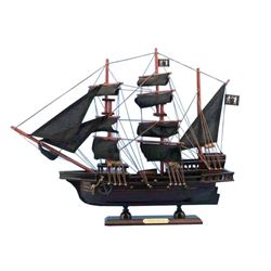 Wooden Black Bart's Royal Fortune Model Pirate Ship 20"