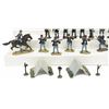 Image 3 : (40) U.s. Civil War Metal Miniature Soldiers