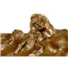 Image 2 : MERMAIDS Statue Jewelry Tray Bronze UNIQUE ART DECO SCULPTURE HOT CAST DECORATIO