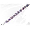 Image 9 : Silver Aurora Borealis Iridescent & Clear Rhinestone Bracelet