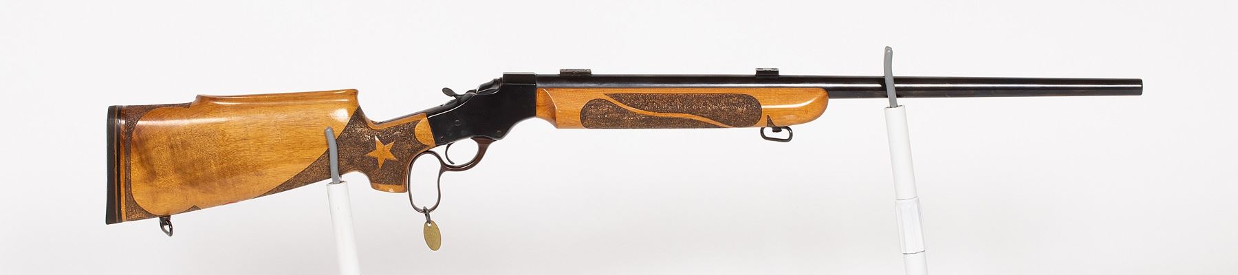 Customing Drop Lock 22 Rifle Falling Block Rifle NA JMD-10405 ...