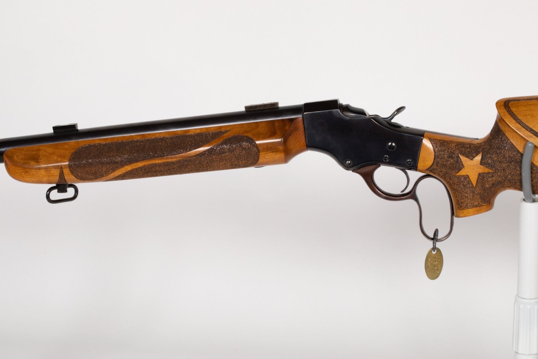 Customing Drop Lock 22 Rifle Falling Block Rifle NA JMD-10405 ...