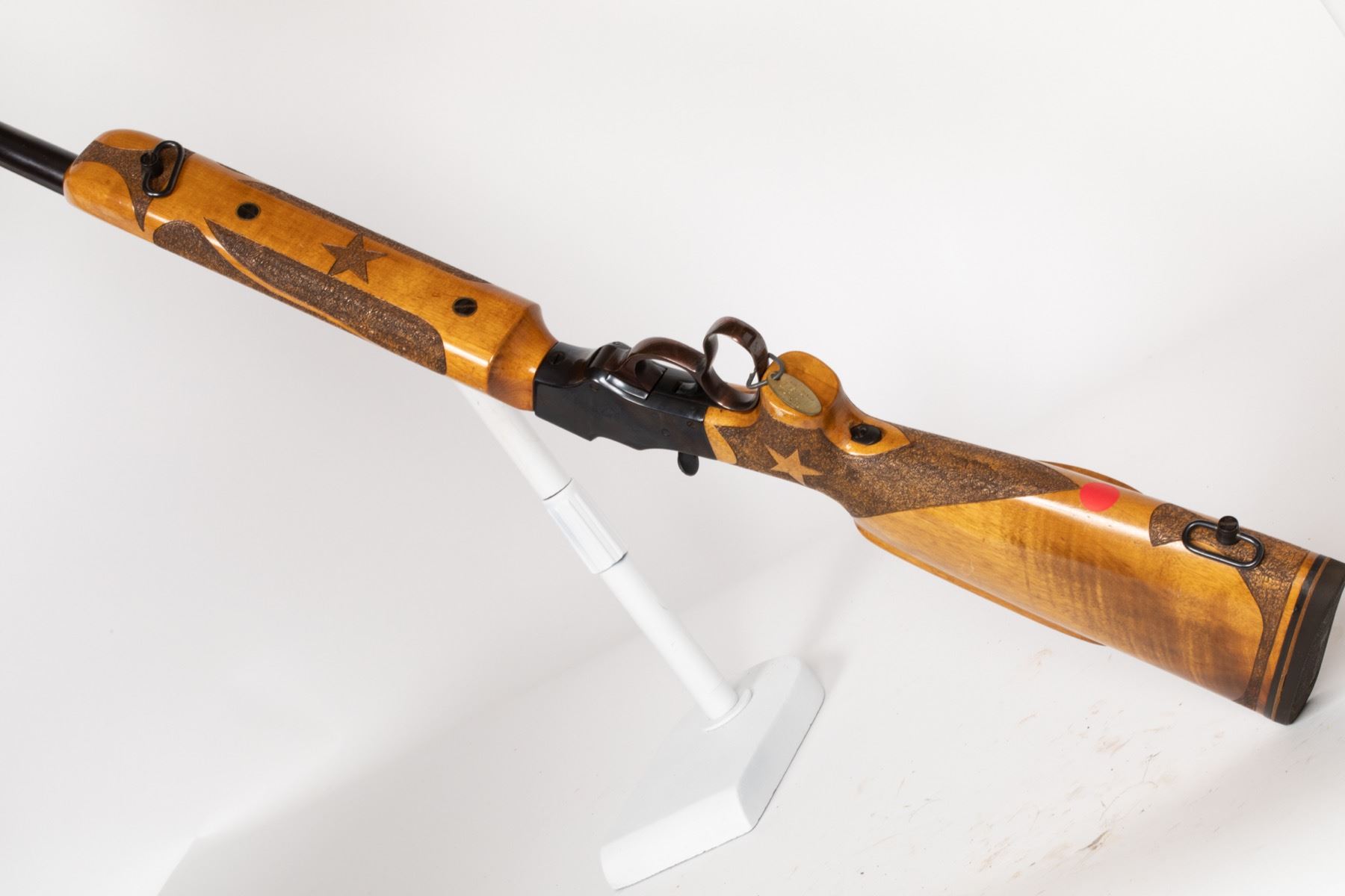 Customing Drop Lock 22 Rifle Falling Block Rifle NA JMD-10405 ...