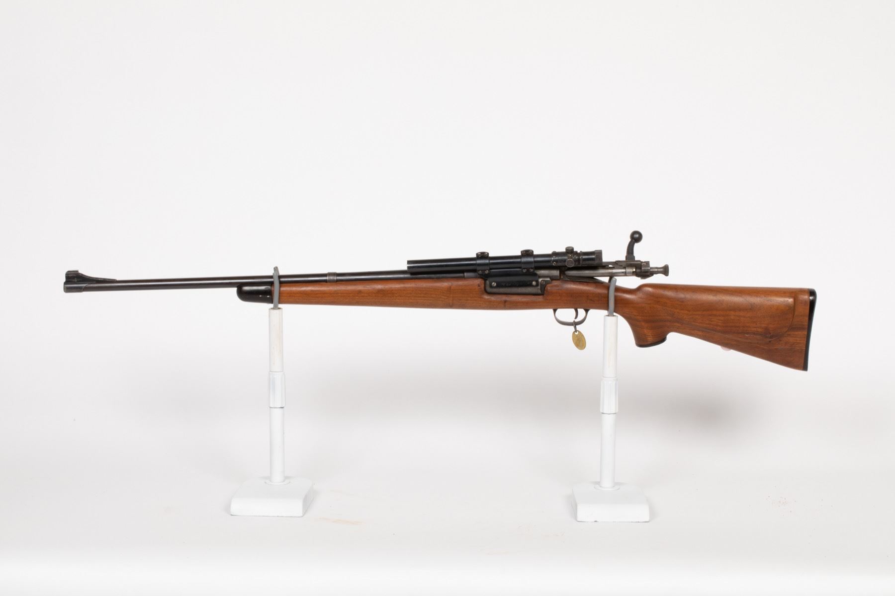 US Springfield Model 1898 Krag Jorgensen Rifle with scope or sight ...