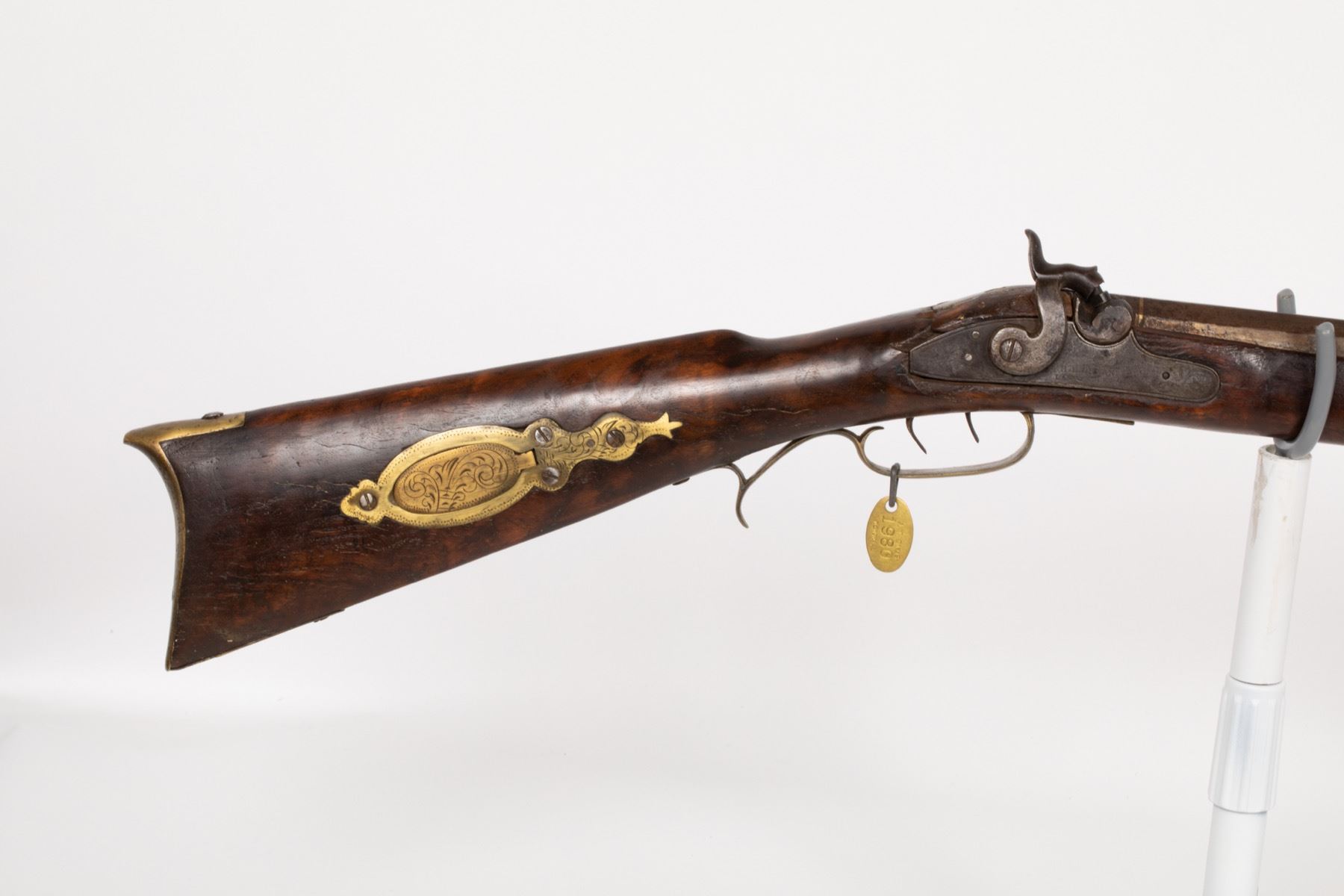 H.E. Leman, Lancaster, PA Percussion Half-Stock Rifle 1840 JMD-10690 ...