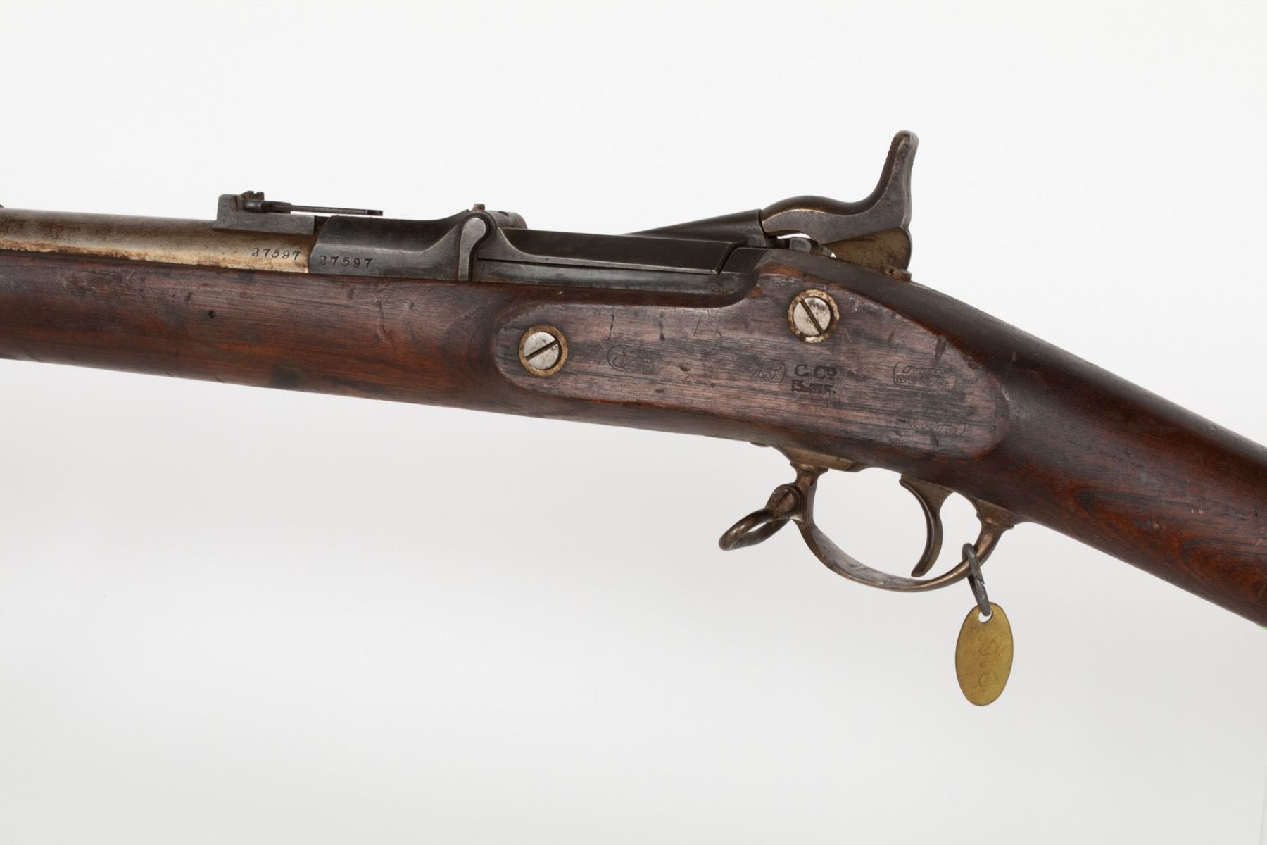 Springfield 1863 Rifle 1870 JMD-10124 - Holabird Western Americana ...