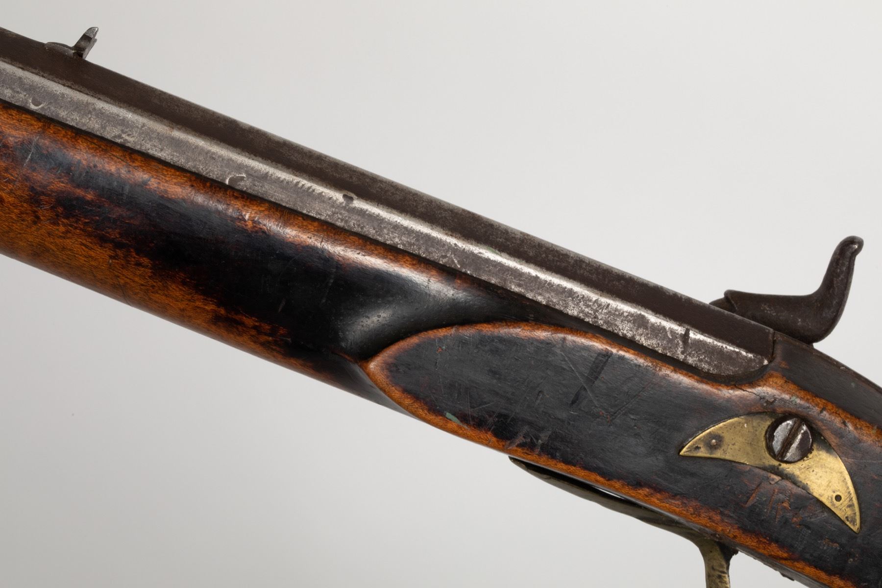 Unknown mfr. Full-Stock Rifle 1850 JMD-10268 - Holabird Western ...