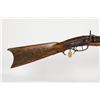 Image 2 : Unknown mfr. Percussion Full-Stock Kentucky Rifle 1840s JMD-10320