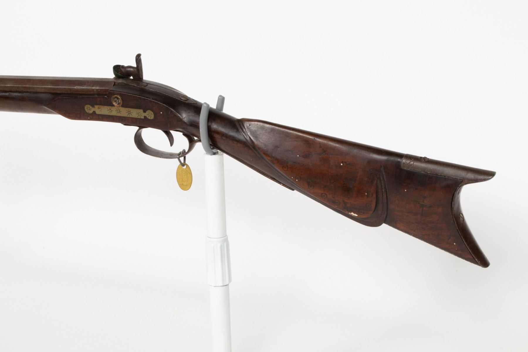 Unknown mfr. Percussion Full-Stock Rifle 1850 JMD-10318 - Holabird ...