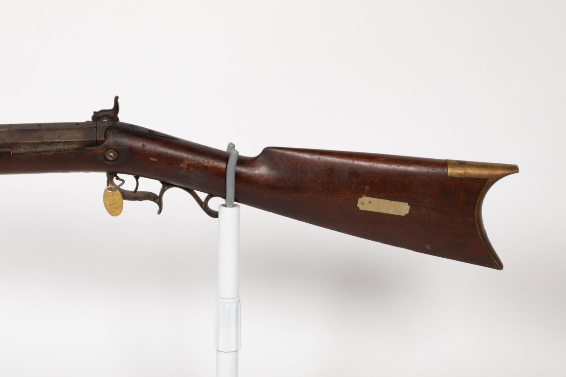 R.P. Huse, Manchester NH Kentucky Percussion Half-Stock target rifle ...