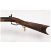 Image 2 : Unknown mfr. Percussion Full-Stock Rifle, Kentucky-Style 1850s JMD-10612