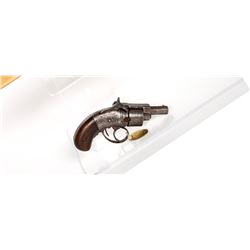 Unknown mfr. Pocket Revolver 1850s JMD-11249