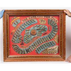 Framed Military Ammunition Display JMD-10006