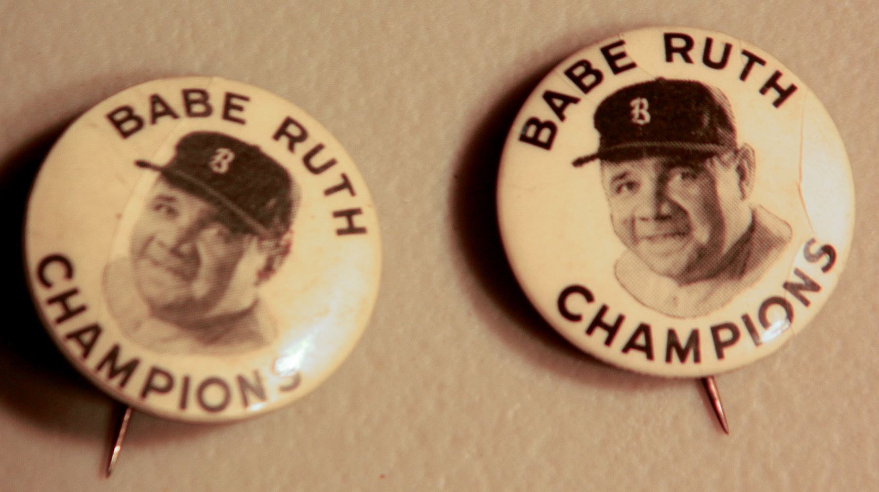 Babe Ruth Champions Buttons (2) JMD-15091
