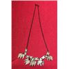 Image 1 : Antique Bone Carved Elephant Necklace