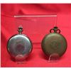 Image 2 : 2 Vintage Pocket Watches. 1 Swiss. 1 USA  as is