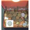 Image 1 : Old Case of Various World Coins