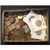Image 1 : Small Tray of Old Canadian Nickles