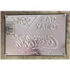 Image 2 : Embossed Coca Cola Sign. 15"x 10" Licensed by Coca Cola