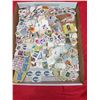 Image 1 : Tray of World Stamps, Taken off Envelopes