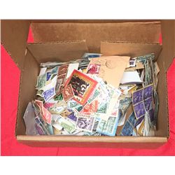 Box of World Stamps