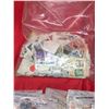 Image 2 : Bag of Stamps Plus Envelope full of World Stamps