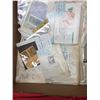 Image 2 : Small box of stamps in envelopes