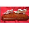 Image 1 : 2 Decorative Victorian Porcelain Shoes