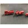 Image 2 : 4 Miniature Die Cast Fire Trucks